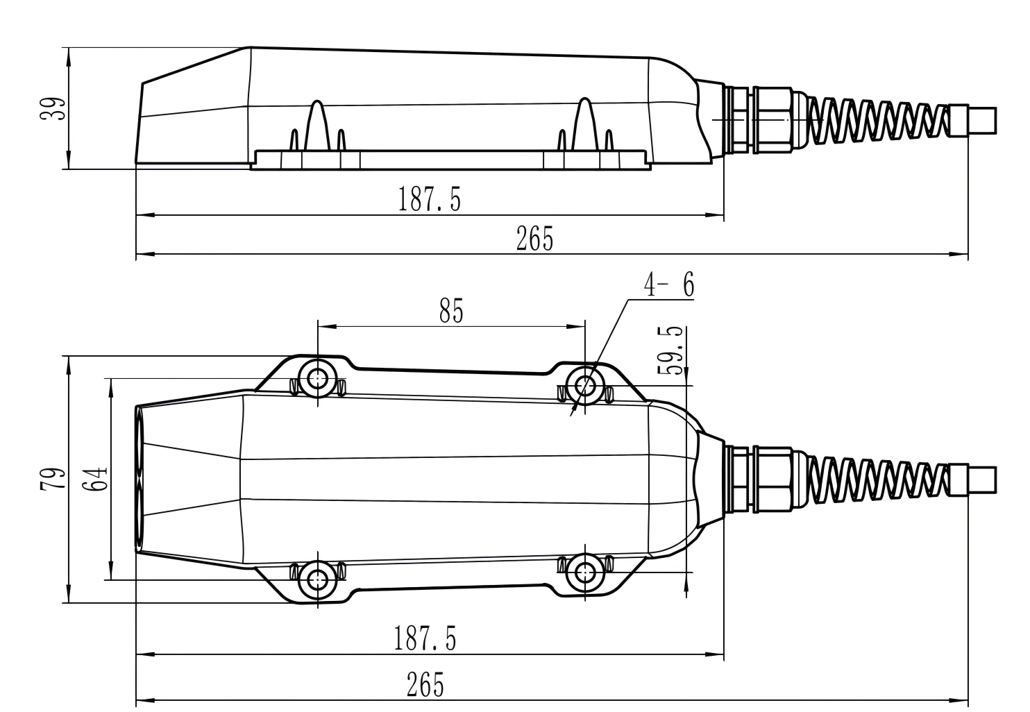 SUP-FSD300 Ultrasonic Doppler Flow Meter