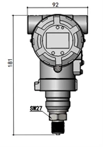 SUP-2051LP pressure transmitter