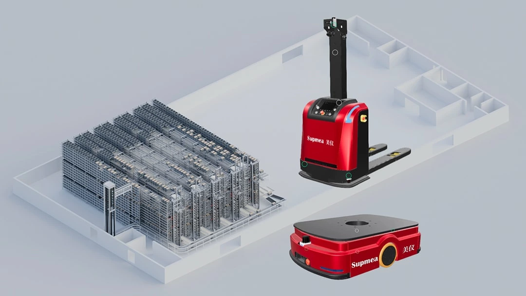 Asmik Launches Automated Warehouse and AGV Smart Handling System