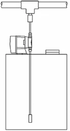Electromagnetic diaphragm metering pump