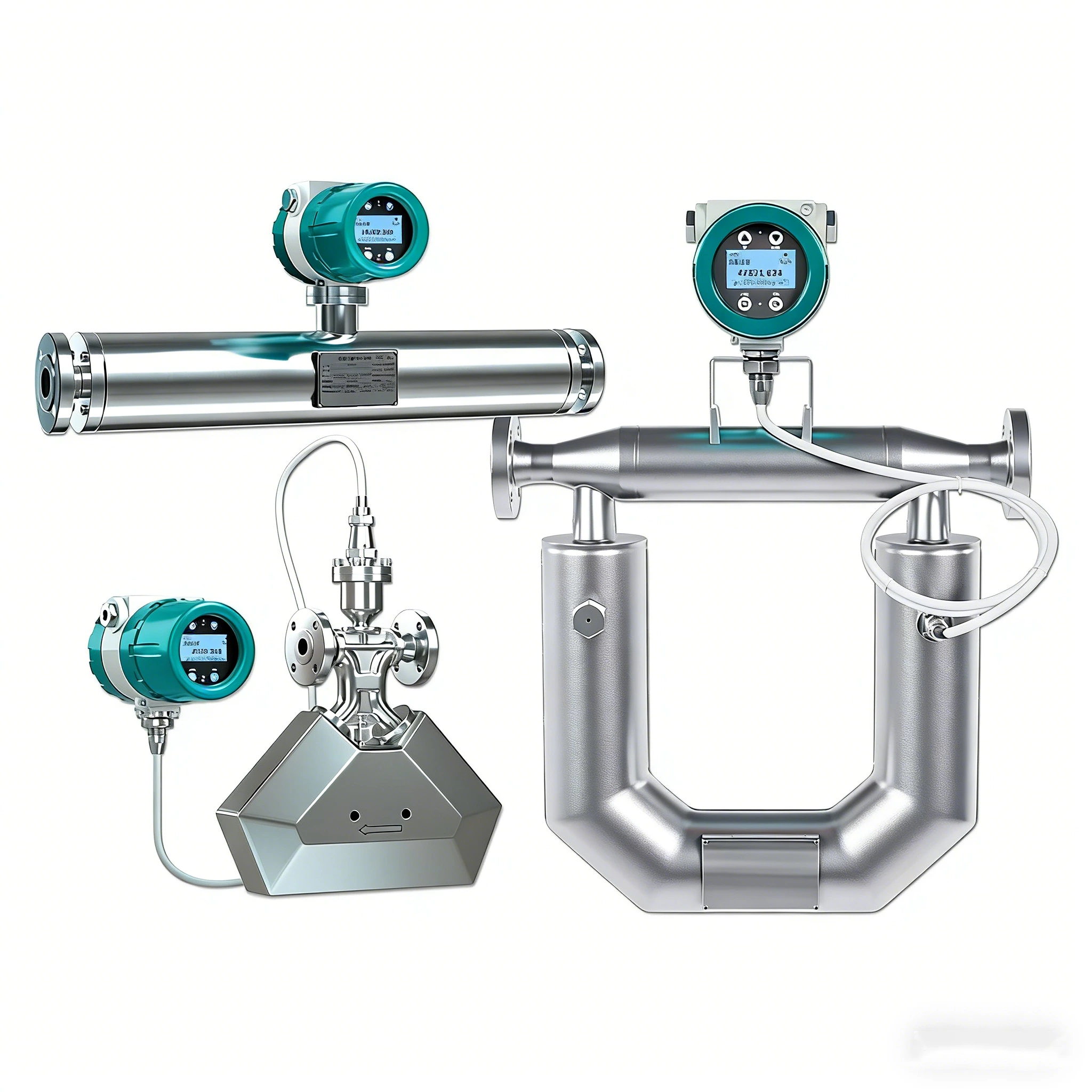 FCC-300 Coriolis Effect Mass Flow Meter For Oil, Gas, Liquid Processing