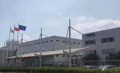 Asmik flowmeter used in TOTO (CHINA) CO., LTD.