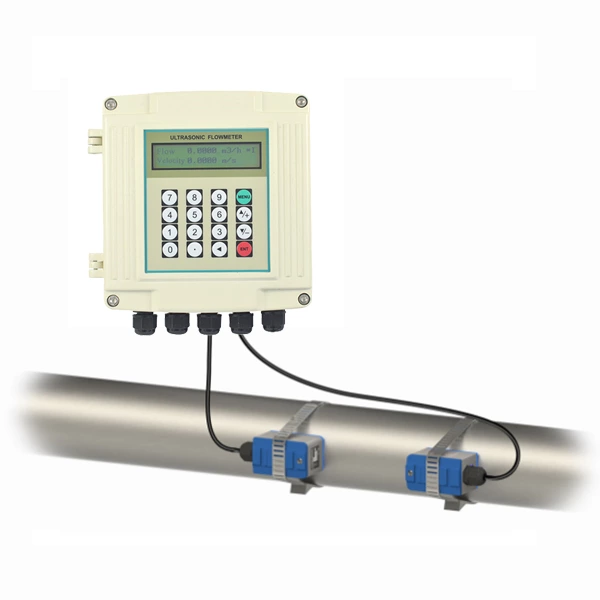 Asmik Wall mounted & clamp on ultrasonic flow meter