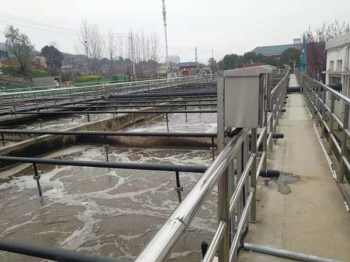 Asmik dn600 flowmeter used in xiaogan stp