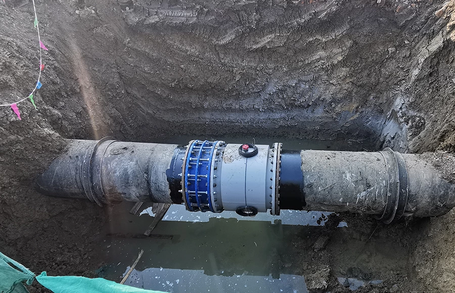 Asmik flowmeter used in No. 4 Water Plant