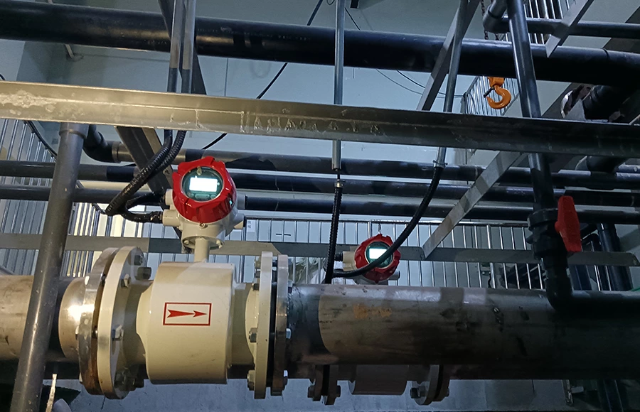 Asmik flowmeter magnetic type