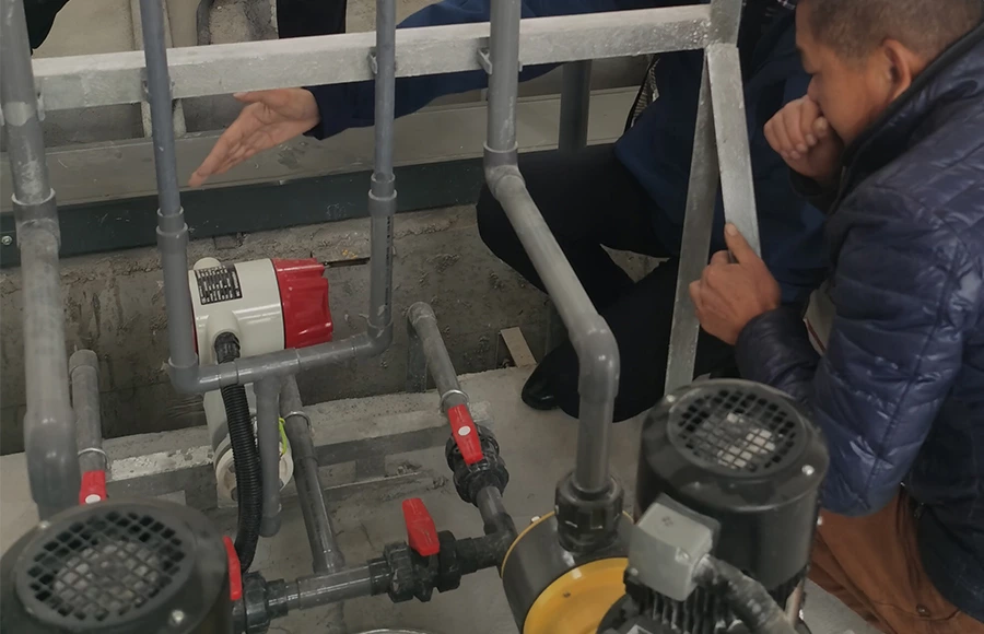 Asmik corrosive liquid flowmeter