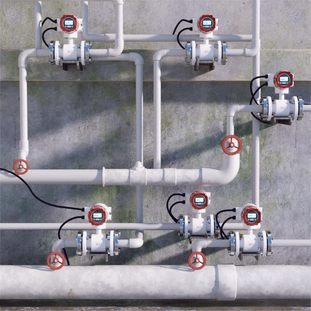 MIK-LDG Carbon steel body electromagnetic flow meter