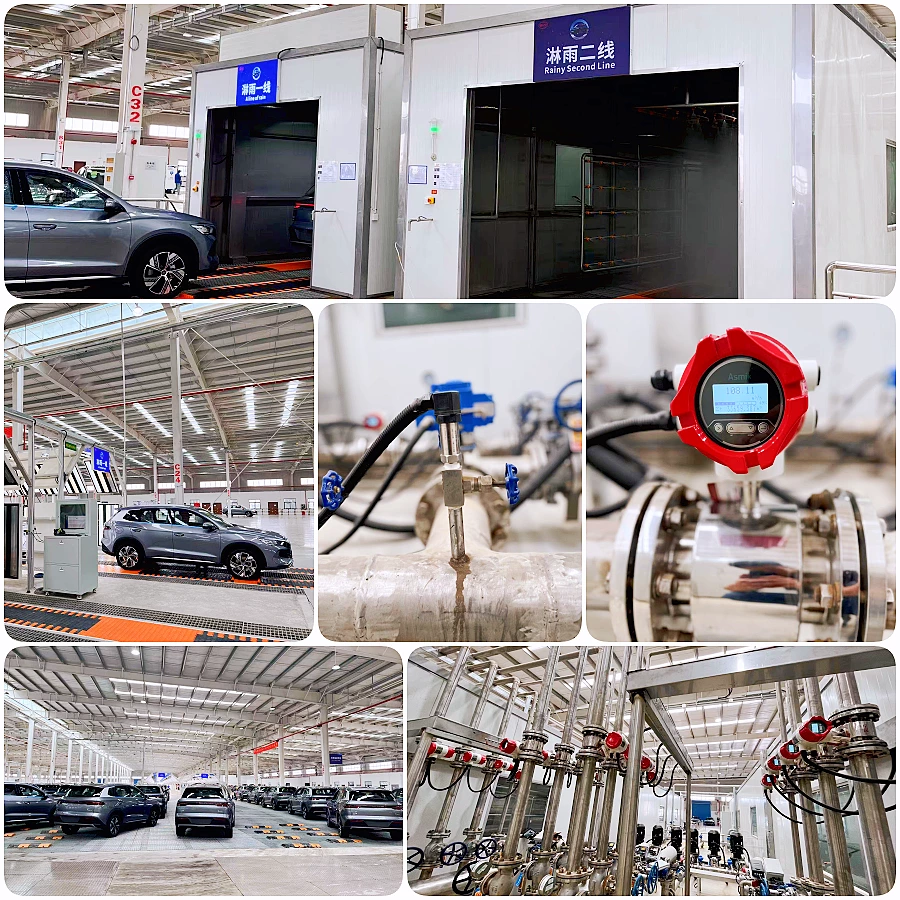 Asmik electromagnetic flowmeters